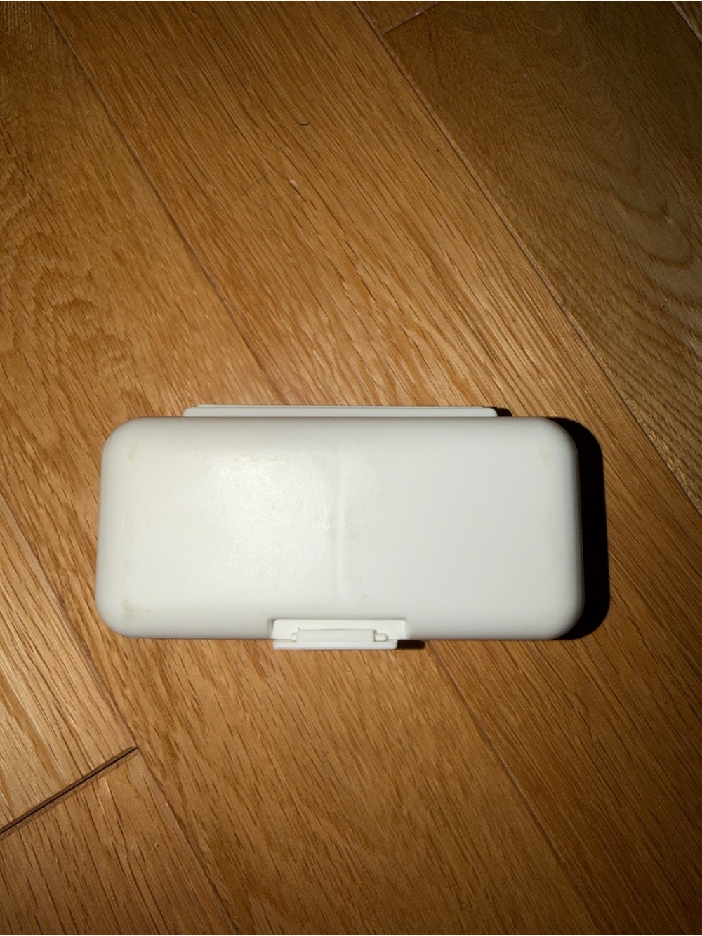 White Portable Medicine Case